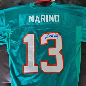 Miami Dolphins HOF QB Dan Marino Autographed Jersey